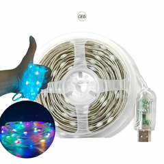 Fita Led USB RGB Fio de Fada