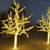 Arvore de Natal Cerejeira de Led Branco Quente
