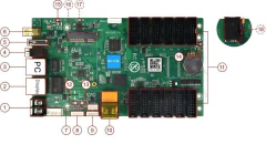 Placa Controladora Para Painel de Led 