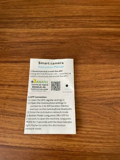 Mini Camera Wi-fi na internet