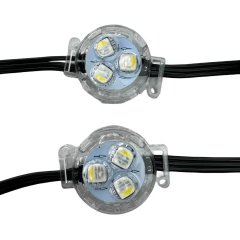 Cordao de Pontos de Led Pixel RGBW Digital 3 Vias 