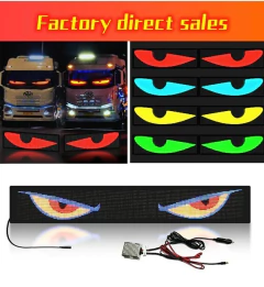 Painel de Led Flexível com olho misterioso para carros e caminhões