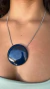 Colar Ágata Azul - anamadu