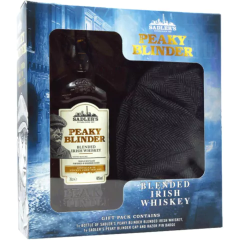 Kit Whisky Peaky Blinder 700ml + Newboys Cap