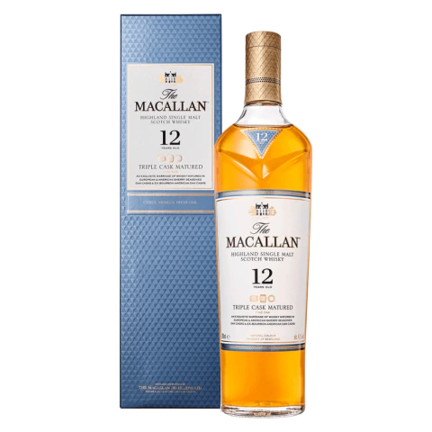 Whisky The Macallan 12 Anos Triple Cask 700ml