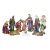 Presépio Pintura Tradicional Colorida 20 cm (11 peças)