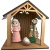 Presépio Crochê com Casinha