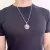 Imagen de Collar con dije colgante Calavera Liberty In God We Trust Libertad