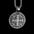 Collar con dije Medalla colgante San Benito
