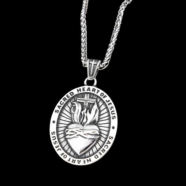 Collar Con Dije Colgante Heart Of God thumbnail 2