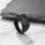 Anillo Negro Black Adam - Poppe