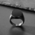 Anillo Negro Darkness - Poppe