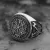 Anillo Vikingo Compás de Odin y Hacha labrado - Poppe