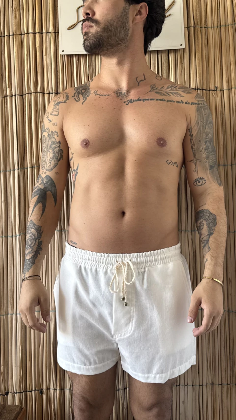 SHORT SEA - linho misto - comprar online