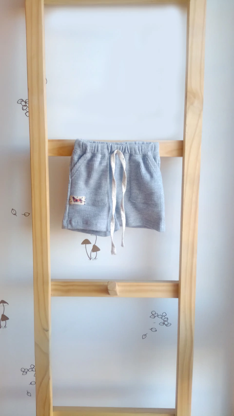 Short Panal Gris