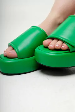 FLATFORM GABI VERDE CAMPO - comprar online
