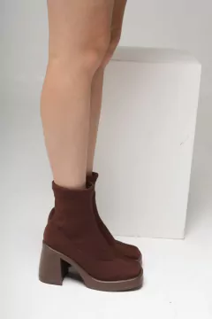 Bota Meia Cloe Chocolate - lab87shoes