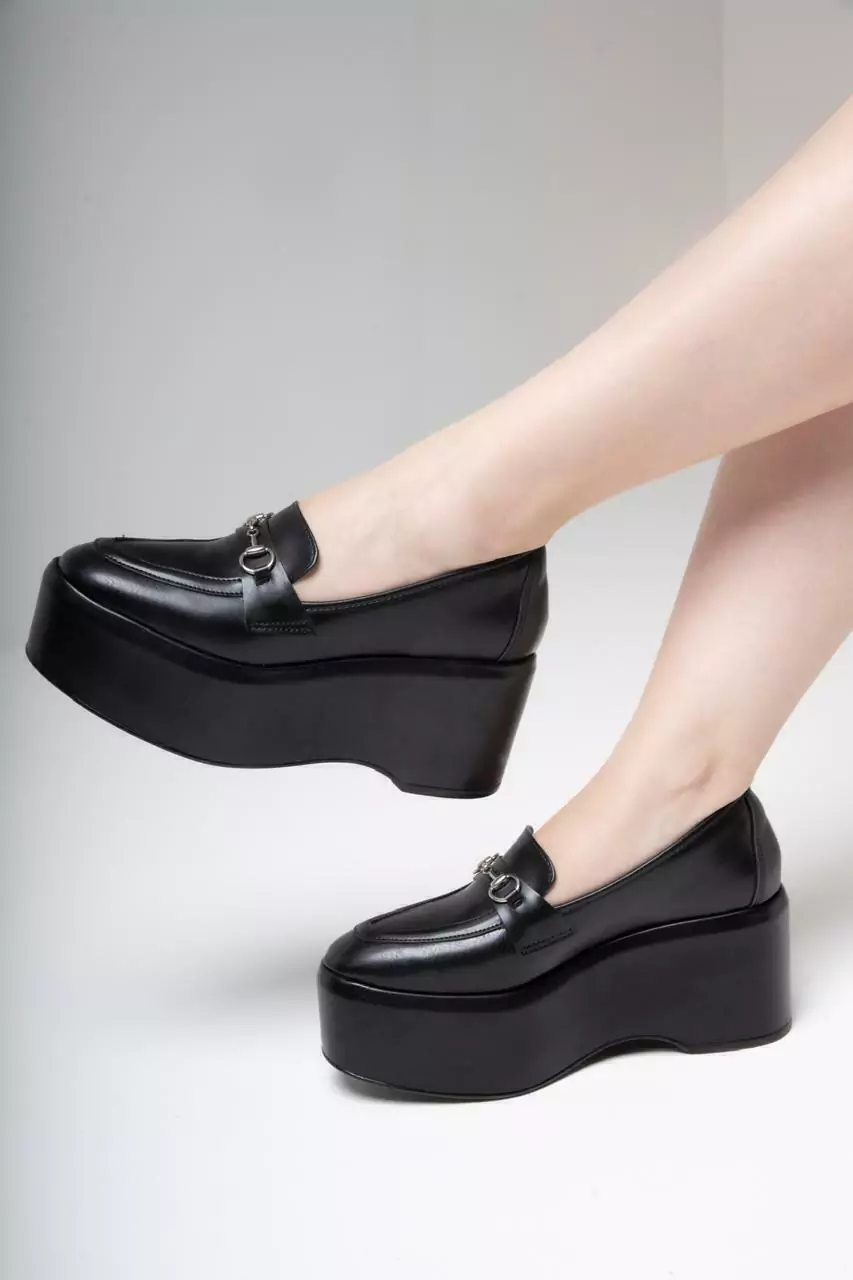 MOCASSIM PLATFORM THASSIA BLACK