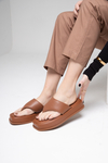 FLATFORM MIRELA CARAMELO