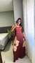 Vestido Longo Flor