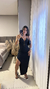 Vestido Canelado