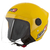 Capacete aberto Liberty Three New Amarelo Com Viseira Pro Tork