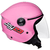 Capacete Para Moto Aberto Masculino Feminino Com Viseira Joy23 Open Face Taurus na internet