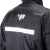 Capa De Chuva Motoqueiro Nylon Preta Pantaneiro Com Gola e Bolso - comprar online