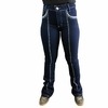 Calça Feminina West Country Flare Bordado Strass 1215