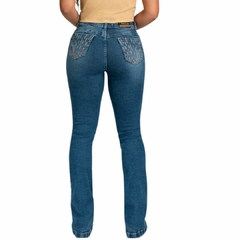 Calça Feminina Buphallos Boot Cut Brilhos BPL1227 na internet