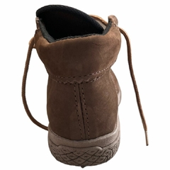 Bota Coturno Infantil Zboots Nobuck Café 002B.2 - loja online