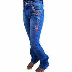 Calça Infantil Tassa Girls Boot Cut Dark Wash 4874