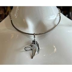 Choker Cara De Cavalo Metal 4683