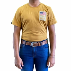 Camiseta Masculina TXC MC Custom Bordado Ocre 19796 - comprar online