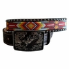 Cinto Infantil Paul Western Couro Tecido 2433