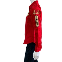 Camisete Radade ML Green Team Vermelho RDA300 na internet