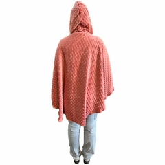 Poncho Rosa Bolinha PC202 - Barcelos Country
