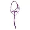 Cabresto KG Sete Nós C/ Macramê Simples Roxo CB15