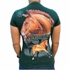 T-shirt Feminina Violeiros Horse Pure Blood Verde 00310.3