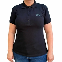 Polo Feminina Tassa M/C Classica Preta 4662.8