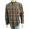 Camisa Masculina Minuty Xadrez ML Marrom/Branco/Azul 2500.01