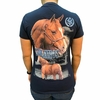 T-shirt Feminina Violeiros Mangalarga Horse Marinho 00307.1