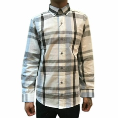 Camisete Laço Forte MC Xadrez Azul/Branco 3161.98