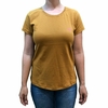 Camiseta Feminina Laço Forte Mostarda LC390