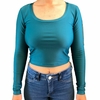 Cropped Mavolle Willa UV Protection Verde Petróleo CW037.5