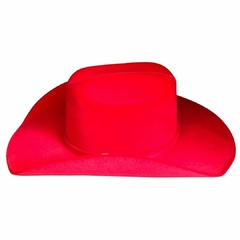 Chapéu Mundial Arizona Aveludado Vermelho 8061 - Barcelos Country
