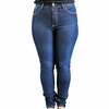 Calça Feminina Tassa Skinny Medium Wash Azul 5160