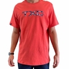 Camiseta Masculina TXC Custom MC Bordado Vermelha 191218