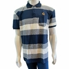 Polo Masculina West Country Listrada Branco/Marinho 3054.6