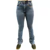 Calça Feminina Buphallos Boot Cut Bordada BPL1222